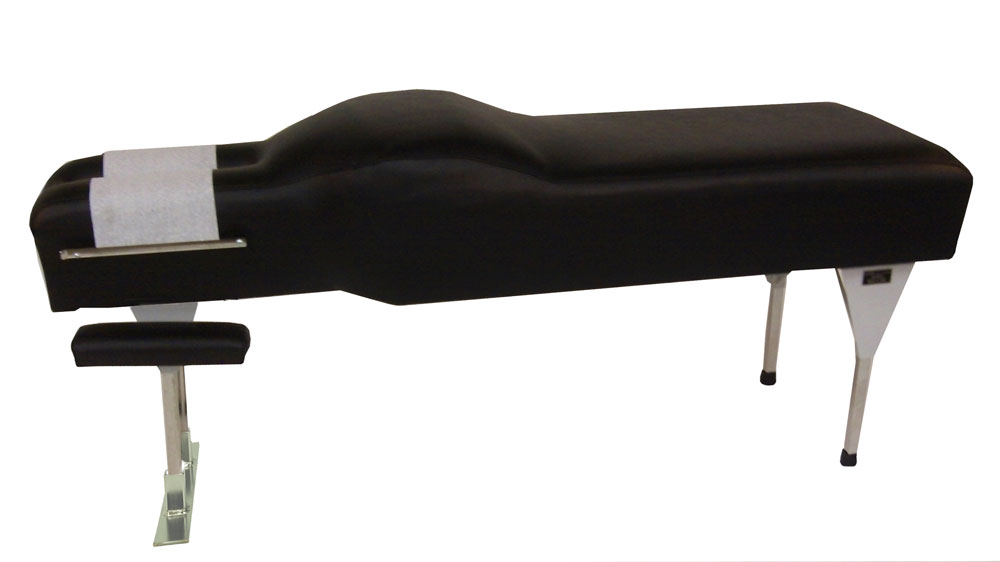 prone bench left